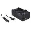 Kép 1/3 - Panasonic DMW-BCC12 CGA-S005 S005E DMC-FC01  4in1 akkumulátor / akku töltő - Patona