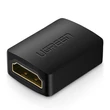 Kép 1/6 - Ugreen HDMI adapter toldó hosszabbító - Fekete (20107)