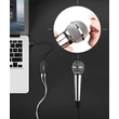 Kép 3/6 - Ugreen külső USB hangkártya 3.5mm mini jack hangerőszabályzóval 15cm - Fekete (30724)