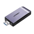 Kép 1/6 - Ugreen USB 3.0 SD / micro SD kártyaolvasó - Szürke (50541)