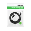 Kép 6/6 - Ugreen USB 3.0 (apa) to USB 3.0 (apa) kábel 2m - Szürke (60526)