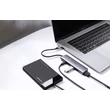 Kép 4/5 - Adapter 5in1 UGREEN Hub USB-C- 3x USB 3.0 + HDMI 4K + USB-C PD 100W (szürke)