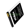 Kép 2/2 - VHBW Telefon akkumulátor akku ZTE Li3715T42P3h604550 - 1600mAh, 3.8V, Li-ion