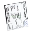 Kép 1/4 - VHBW Telefon akkumulátor akku Motorola JE30 - 2000mAh, 3.8V, Li-polymer