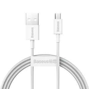 Baseus Superior sorozatú USB-Micro USB kábel, 2A, 1m (fehér)