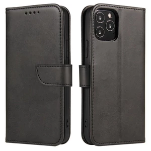 Magnet Case Elegant case case cover with a flap and stand function Realme GT 5G black