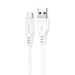 Acefast USB - USB Type C kábel, 1,2m, 3A, fehér (C3-04-A-C-white)