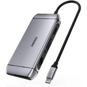 Choetech HUB-M15 9 in 1 USB C hub átalakító RJ45 HDMI VGA USB 3.0 SD USB C