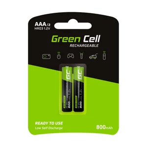 Green Cell 2x akkumulátor AAA HR03 800mAh