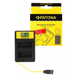 PATONA Smart Dual LCD USB töltő Canon LP-E8 550D 600D 650D 700D - Patona