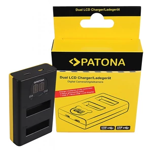 PATONA Dual LCD USB töltő DJI Osmo akció kamera AB1 P01 - Patona