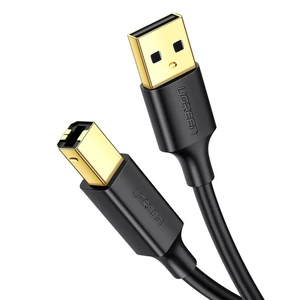 Ugreen USB to USB Type B nyomtató kábel 3m - Fekete (10351)