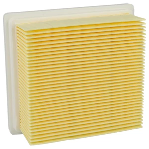 VHBW 1x Szűrő helyettesíti a Starmix FF 3000, WS, 459608 szűrőt a Starmix Kéményseprő Porszívóhoz, fehér / sárga