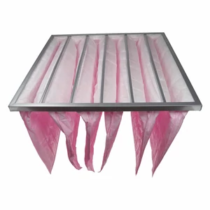 VHBW F7 zsebszűrő légkondicionálóhoz, szellőzőrendszerhez - 36 x 59,2 x 59,2 cm