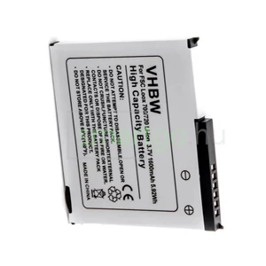 VHBW Telefon akkumulátor akku Fujitsu-Siemens 35H00047-00, CS-FL720SL - 1600mAh, 3.7V, Li-ion