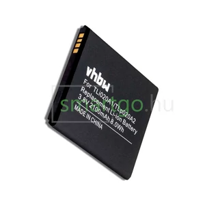 VHBW Telefon akkumulátor akku Alcatel TLi020A1, TLp020A2 - 2100mAh, 3.8V, Li-ion