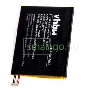 VHBW Telefon akkumulátor akku Vodafone TLp025A1 - 2500mAh, 3.8V, Li-polymer