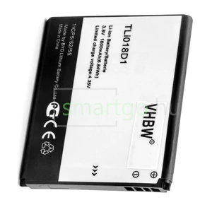 VHBW Telefon akkumulátor akku Alcatel TLi018D1 - 1800mAh, 3.7V, Li-ion