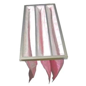 VHBW F7 zsebszűrő, alkalmas légkondicionálóhoz, szellőztető rendszerhez - 59,2 x 59,2 x 36 cm