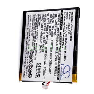 VHBW Telefon akkumulátor akku Acer BAT-P10 - 3000mAh, 3.8V, Li-polymer