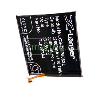 VHBW Telefon akkumulátor akku Alcatel TLp027AJ - 2800mAh, 3.85V, Li-polymer