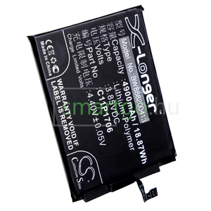 VHBW Telefon akkumulátor akku Asus 0B200-02870200 - 4900mAh, 3.85V, Li-polymer