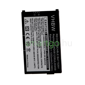 VHBW Telefon akkumulátor akku Doro DBK-700, EASYUSE 3.7/700 - 1050mAh, 3.7V, Li-ion