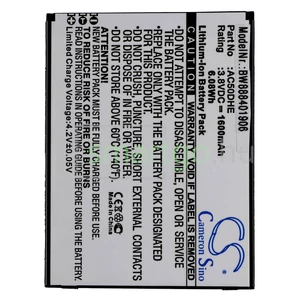 VHBW Telefon akkumulátor akku Archos AC50DHE - 1600mAh, 3.8V, Li-ion
