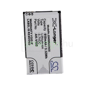 VHBW Telefon akkumulátor akku Emporia AK-V500 - 950mAh, 3.7V, Li-ion