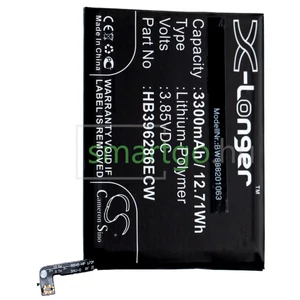 VHBW Telefon akkumulátor akku Huawei HB396286ECW - 3300mAh, 3.85V, Li-polymer