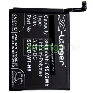 VHBW Telefon akkumulátor akku Samsung SCUD-WT-N6 - 3900mAh, 3.85V, Li-polymer