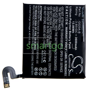 VHBW Telefon akkumulátor akku Alcatel / T-Mobile TLP038C1 - 3900mAh, 3.85V, Li-polymer