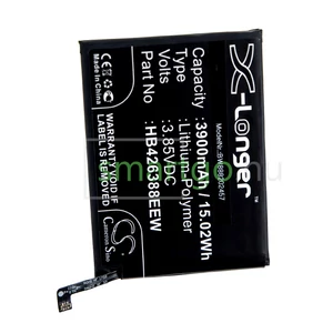 VHBW Telefon akkumulátor akku Huawei HB426388EEW - 3900mAh, 3.85V, Li-polymer