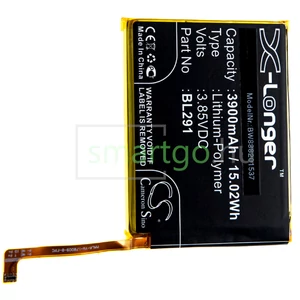 VHBW Telefon akkumulátor akku Lenovo BL291 - 3900mAh, 3.85V, Li-polymer
