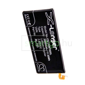 VHBW Telefon akkumulátor akku LG BL-T33 - 3000mAh, 3.85V, Li-polymer