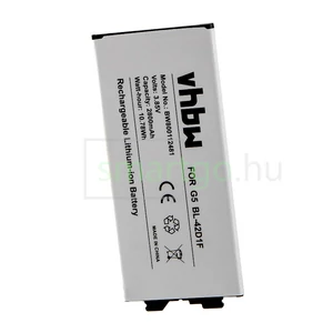 VHBW Telefon akkumulátor akku LG BL-42D1F, EAC63238801, EAC63238901 - 2800mAh, 3.85V, Li-ion