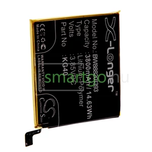 VHBW Telefon akkumulátor akku Motorola KG40 - 3800mAh, 3.85V, Li-polymer