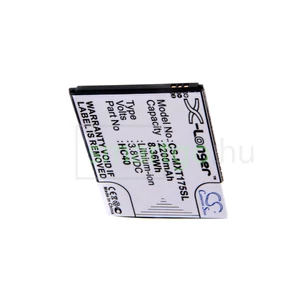 VHBW Telefon akkumulátor akku Motorola HC40 - 2200mAh, 3.8V, Li-ion