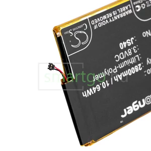 VHBW Telefon akkumulátor akku Motorola JS40 - 2800mAh, 3.8V, Li-polymer