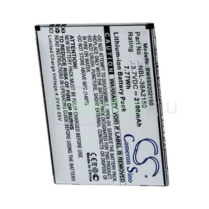 VHBW Telefon akkumulátor akku Neffos / TP-Link NBL-38A2150 - 2100mAh, 3.7V, Li-ion