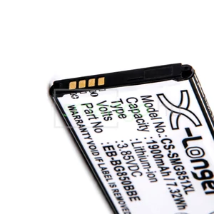 VHBW Telefon akkumulátor akku Samsung EB-BG850BBU - 1900mAh, 3.85V, Li-ion, NFC