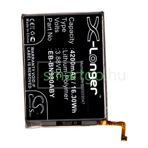 VHBW Telefon akkumulátor akku Samsung EB-BN980ABY, GH82-23496A - 4200mAh, 3.88V, Li-polymer
