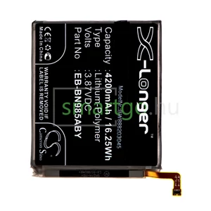 VHBW Telefon akkumulátor akku Samsung EB-BN985ABY, GH82-23333A - 4200mAh, 3.87V, Li-polymer