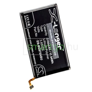 VHBW Telefon akkumulátor akku Samsung EB-BG970ABU - 3100mAh, 3.85V, Li-polymer