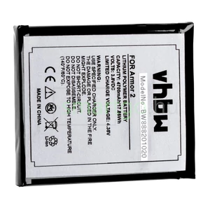 VHBW Telefon akkumulátor akku Ulefone Armor 2 - 4700mAh, 3.8V, Li-ion