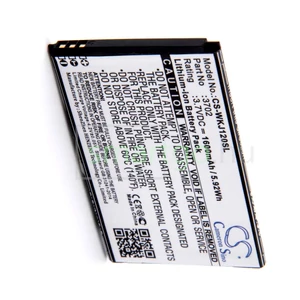 VHBW Telefon akkumulátor akku Wiko 3702 - 1600mAh, 3.7V, Li-ion