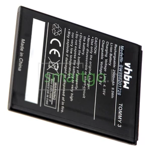 VHBW Telefon akkumulátor akku Wiko 2610 - 2500mAh, 3.8V, Li-ion