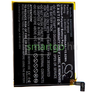 VHBW Telefon akkumulátor akku Wiko TLP18H06 - 3900mAh, 3.85V, Li-polymer