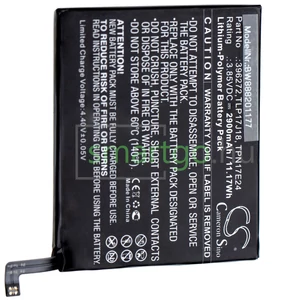 VHBW Telefon akkumulátor akku Wiko TLP17J18, TPN17E24, 396272 - 2900mAh, 3.85V, Li-polymer