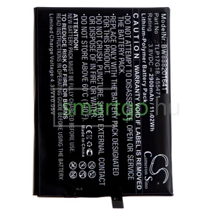 VHBW Telefon akkumulátor akku Wiko TLP17G18, 455471 - 2900mAh, 3.8V, Li-polymer
